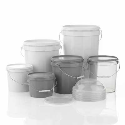 Buckets, Pails, Lids