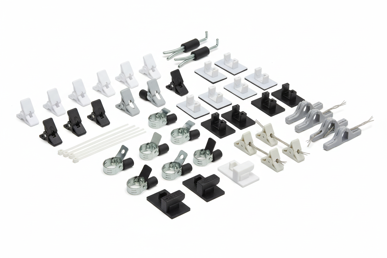 Cable Clamps and Clips