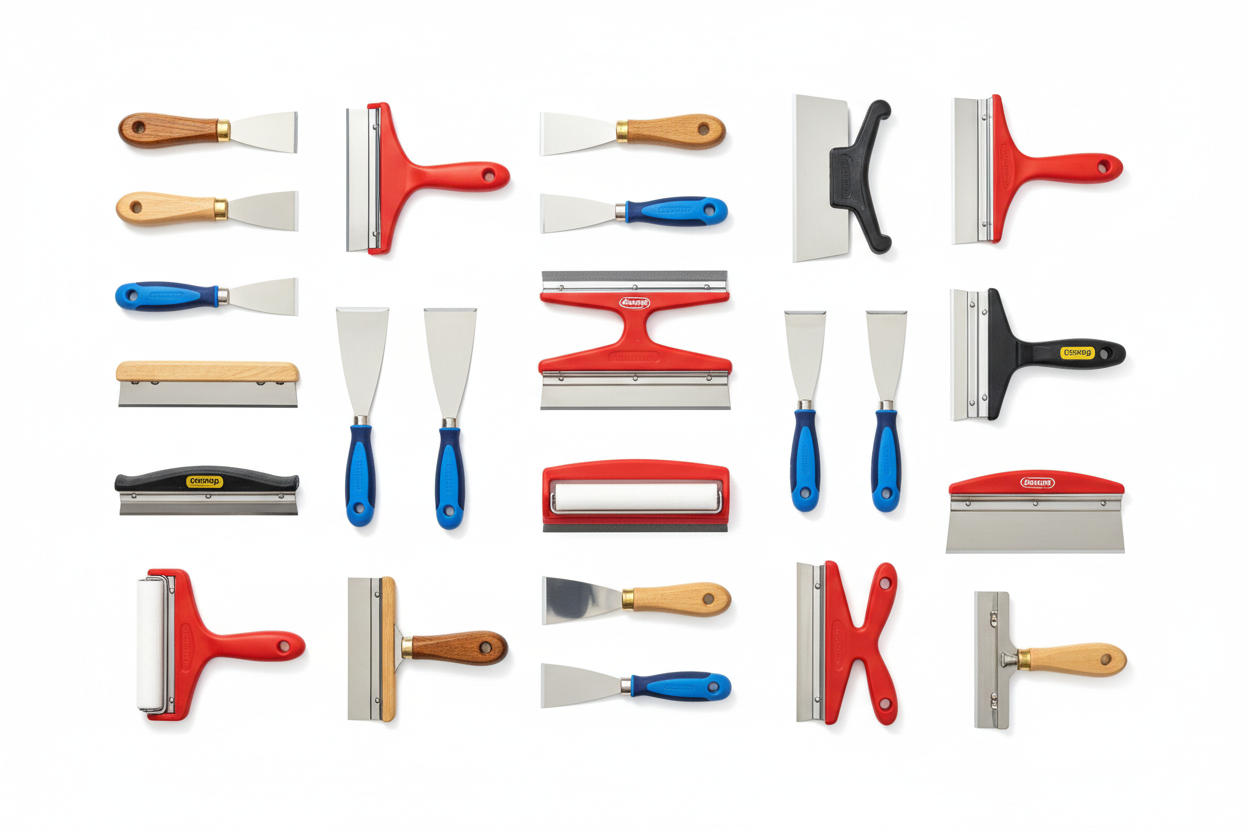 Scrapers Edgers and Putty Knives